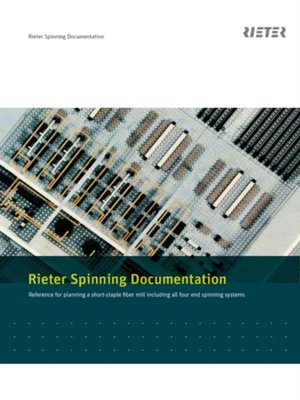 cover image of Rieter Spinning Documentation